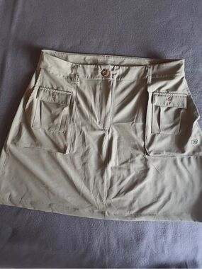 Albion Khaki Cargo Skirt Size Large